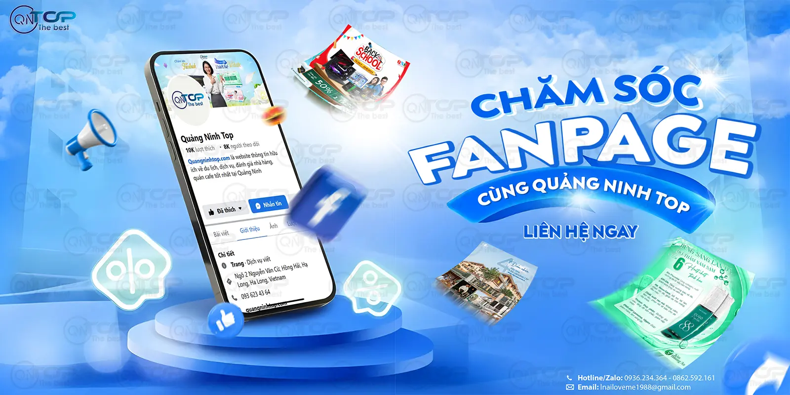 dịch vụ chăm sóc fanpage qnt