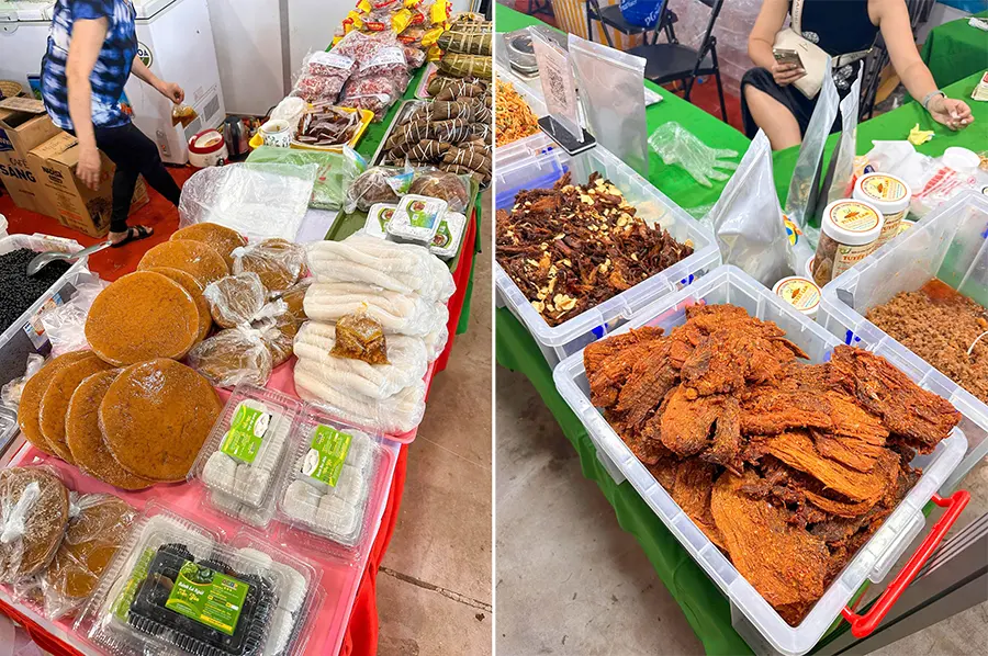 đồ ăn tại OCOP 2025 Quảng Ninh