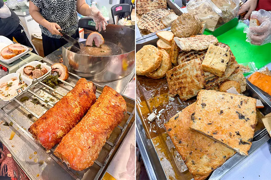 Đồ ăn phong phú tại ocop thu đông 2025